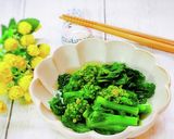 だし風味♡菜の花の煮浸し♡作り方6写真