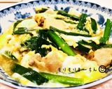 ちょと甘めニラの卵とじ（ニラ玉）作り方5写真