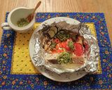 真鯛の洋風ホイル焼き⭐葱マヨソースがけ作り方7写真