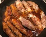 マヨネーズとケチャップソースの洋風肉巻き作り方6写真
