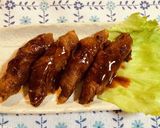 マヨネーズとケチャップソースの洋風肉巻き作り方7写真