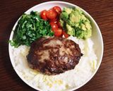 簡単☆ロコモコ丼作り方3写真