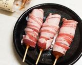みたらし団子の肉巻き~作り方1写真