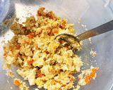 豆腐バーグ入インディアントマト味ドーム蒸作り方4写真