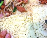 簡単★大葉香るチーズ焼きそば★ランチに作り方5写真