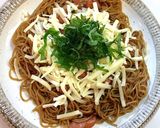 簡単★大葉香るチーズ焼きそば★ランチに作り方9写真