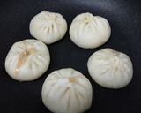 ニラまんじゅう…水煎包作り方5写真