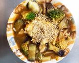 豆腐バーグ入インディアントマト味ドーム蒸作り方27写真