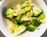 根菜ブロッコリー和ドレ炒め味温野菜サラダ作り方8写真