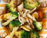 根菜ブロッコリー和ドレ炒め味温野菜サラダ作り方12写真