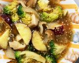 根菜ブロッコリー和ドレ炒め味温野菜サラダ作り方13写真