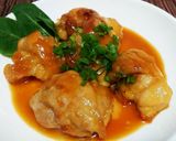 超簡単!チキンのオレンジハニーソース!作り方6写真