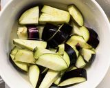 レンジ豚こまピリ辛ネギ味麻婆豆腐&茄子作り方3写真