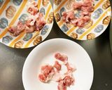 レンジ豚こまピリ辛ネギ味麻婆豆腐&茄子作り方8写真