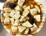 レンジ豚こまピリ辛ネギ味麻婆豆腐&茄子作り方17写真
