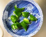 レンジ豚こまピリ辛ネギ味麻婆豆腐&茄子作り方18写真