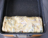 朝昼夕♪土筆入り春のだし巻卵★厚焼卵作り方6写真