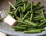 レモン醤油味でさっぱり大蒜の芽と牛肉炒め作り方1写真