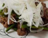 レモン醤油味でさっぱり大蒜の芽と牛肉炒め作り方4写真