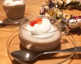桜ラテのプリン作り方9写真