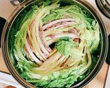 ミルフィーユ白菜☆塩バター・レモン風味作り方3写真