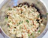 ふわふわ♡梅しそ豆腐団子おろしスープ♡作り方8写真