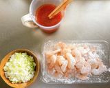 ♡ 簡単エビチリ ♡作り方1写真