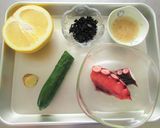 【減塩副菜】たことわかめのマリネ風サラダ作り方1写真
