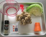【減塩汁物】春キャベツのスープ作り方1写真