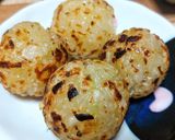 超簡単！　タコ焼き器で作る、タマネギ餅作り方5写真