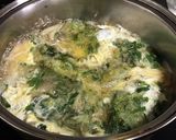 トロリンと旨い♡春菊の天ぷらかき卵うどん作り方3写真