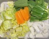 ランチに♪野菜たっぷりの焼きうどん作り方3写真