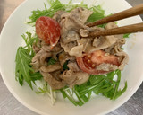 豚こま肉とトマトのマヨぽんパパっと炒め★作り方7写真