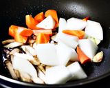 いか軟骨と根菜のオイル蒸し作り方6写真