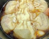油揚げのふくろ煮(海老、うずら卵を入れ)作り方7写真