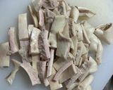 牛ハツモト塩炒め&刺し(ピリ辛酢味噌)作り方4写真