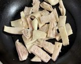 牛ハツモト塩炒め&刺し(ピリ辛酢味噌)作り方9写真