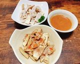 牛ハツモト塩炒め&刺し(ピリ辛酢味噌)作り方10写真