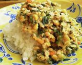 犬ご飯　納豆あんかけ作り方5写真