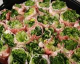 小松菜の豚肉巻き鍋作り方4写真