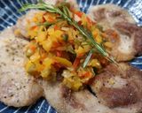 【郷土食】ウドのピクルスソース豚肉ソテー作り方6写真