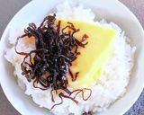 チーズ塩昆布ごはん作り方3写真