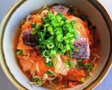 鯖缶で魚介系ラーメン作り方8写真