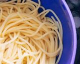 ジョブチューン たらこ冷製クリームパスタ作り方2写真