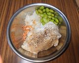 ヨウサマの減塩はんぺんつくね混ぜご飯弁当作り方1写真
