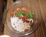 ヨウサマの減塩はんぺんつくね混ぜご飯弁当作り方9写真