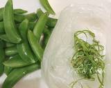 エビとスナップエンドウの豆腐サラダ作り方1写真