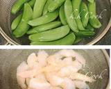 エビとスナップエンドウの豆腐サラダ作り方2写真