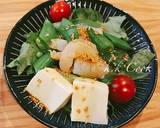 エビとスナップエンドウの豆腐サラダ作り方3写真