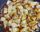 麻婆豆腐　豆腐2丁辛め作り方4写真